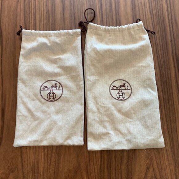 Hermes Men's Brown Loafers - Picture 10 of 10